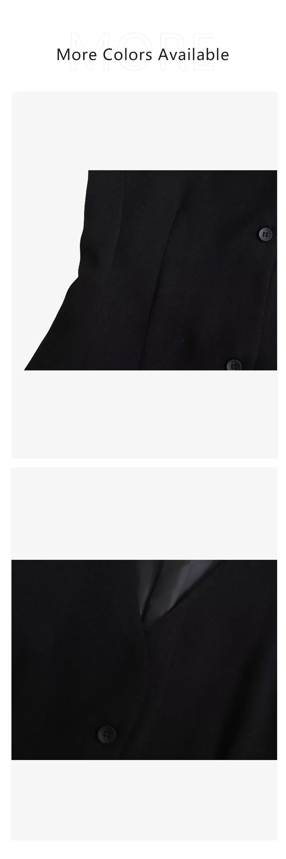 Button Decorated Slim Fit Tank Top with High Waist A-line Short Skirt Set for Women Spring Summer Casual Chic