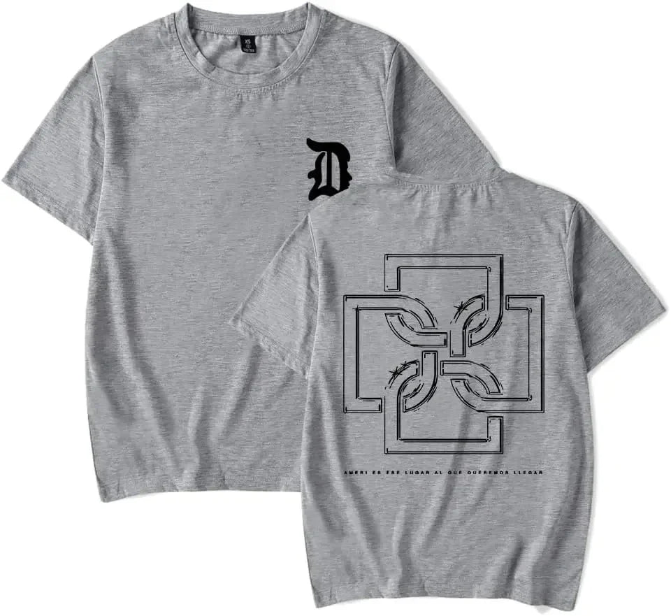 100% Cotton Casual Short Sleeve Printed T-Shirt for Men and Women Comfortable Streetwear Tee