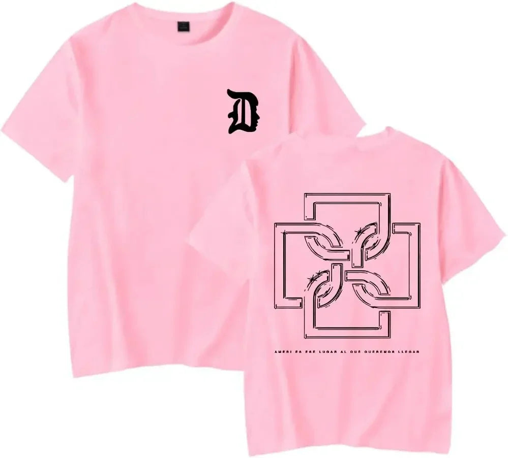 100% Cotton Casual Short Sleeve Printed T-Shirt for Men and Women Comfortable Streetwear Tee