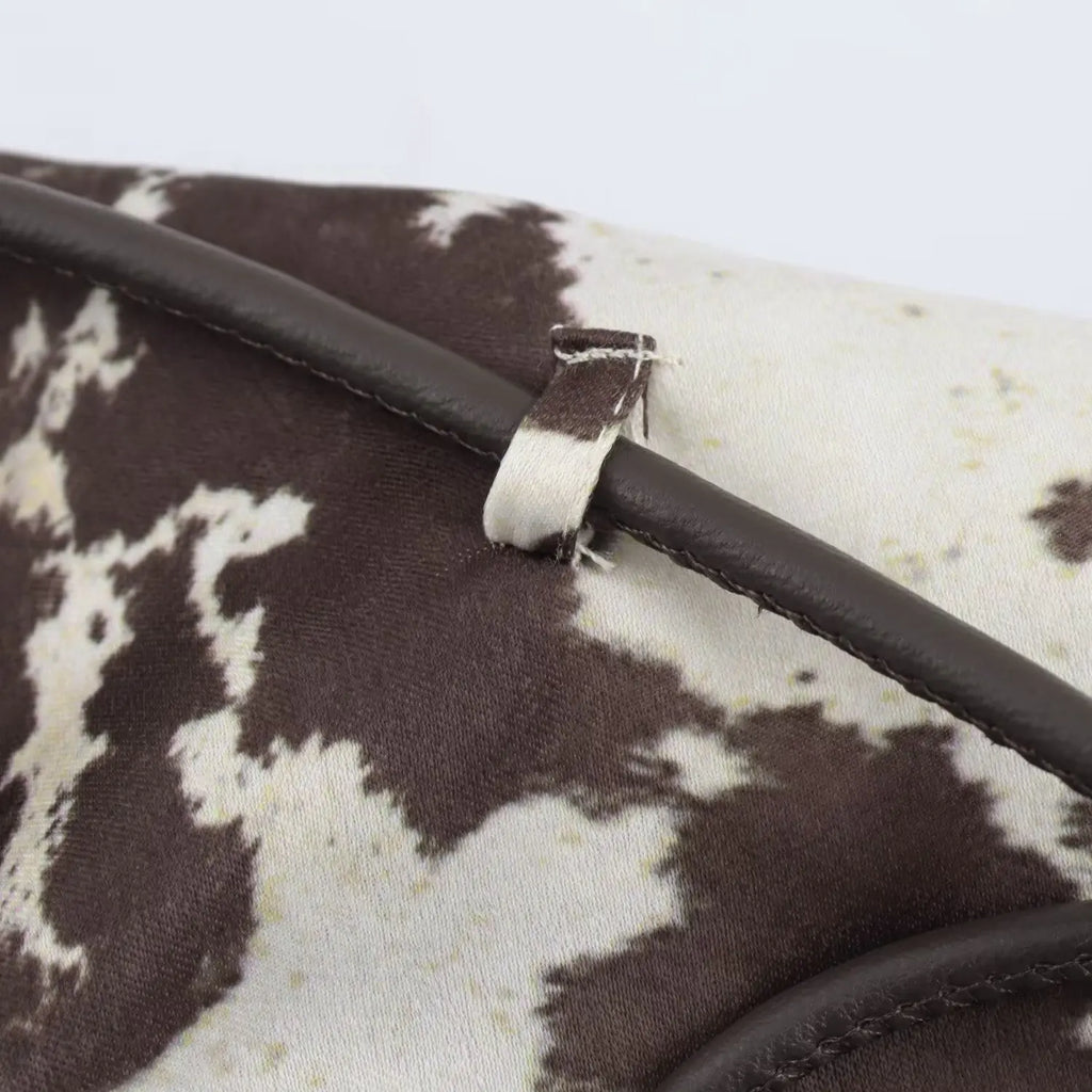 Brown Printed Casual Shirt and High Waist Drawstring Belt Satin Midi Skirt Matching Set for Women Spring Fashion Skirts Suit