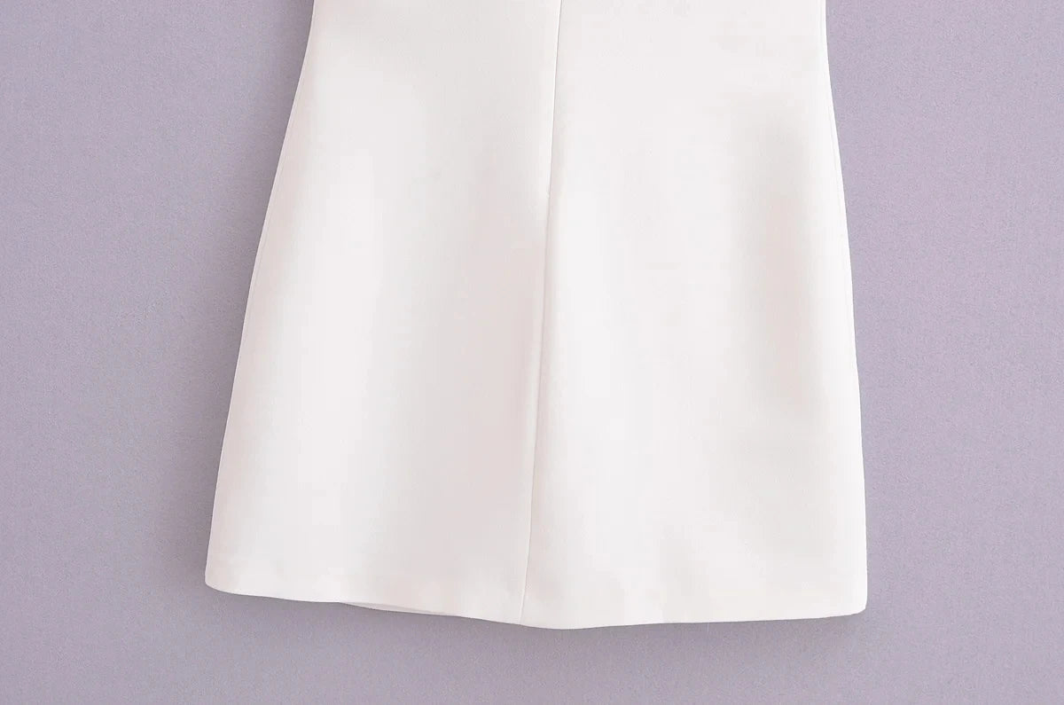 Elegant Off Shoulder Halter Mini Dress for Women with Bright Red and Classic Blue Options, Perfect for Summer Parties and Casual Wear