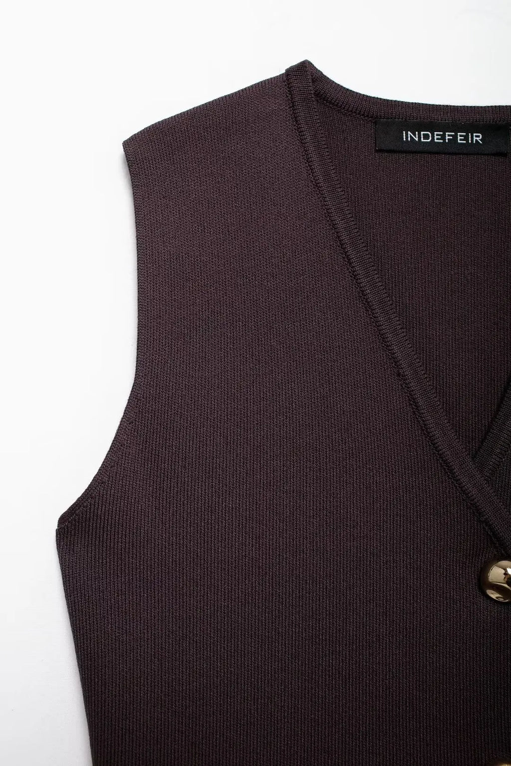 Elegant Women Brown Vest and Pleated Midi Skirt Set Chic Spring Summer Fashion in Beige and Wine Red