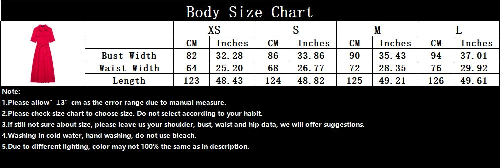 Women's Romantic Red Belted Dress with Lapel Pockets Long Dress for Spring and Summer Elegant Casual Holiday Wear