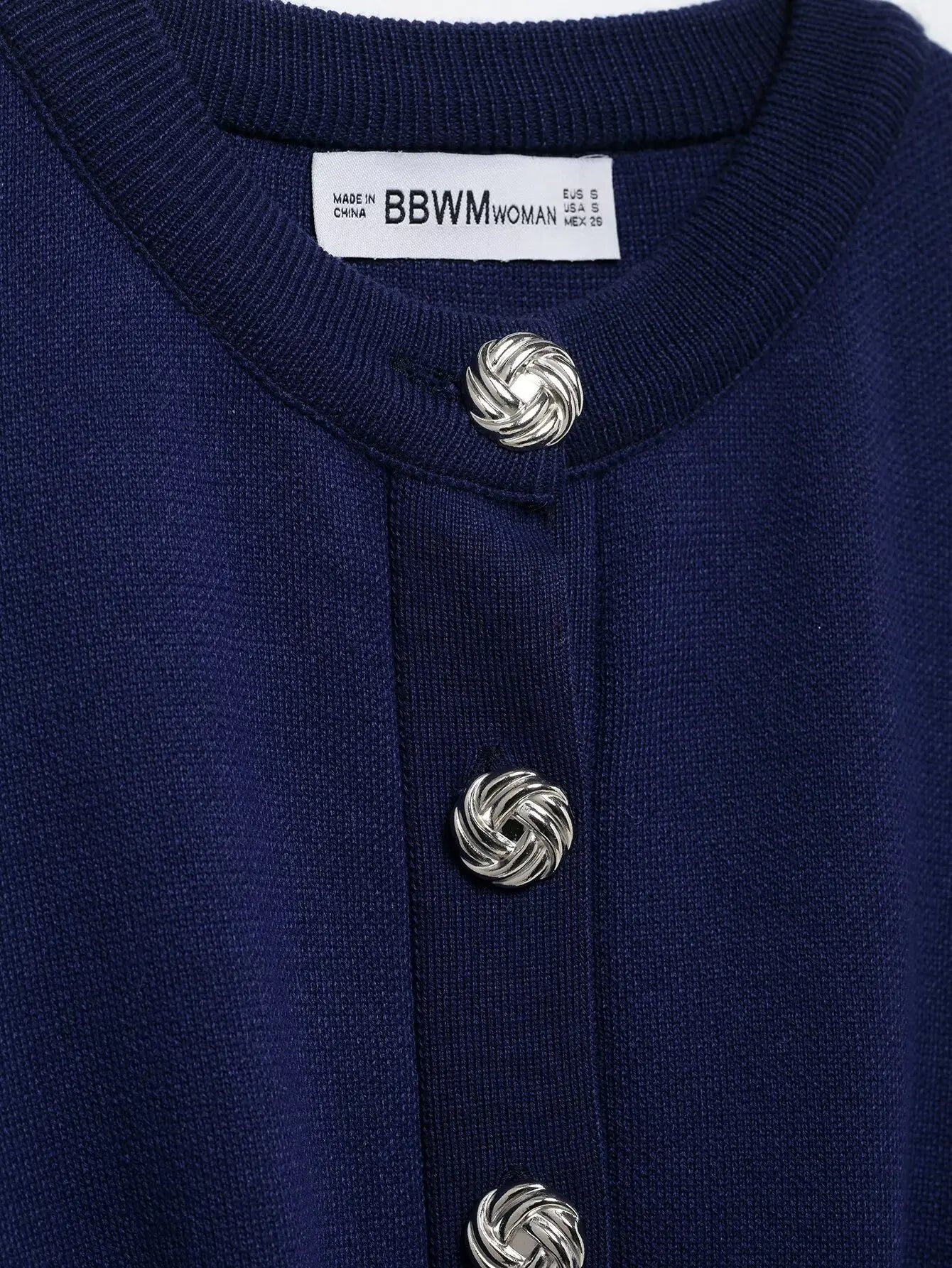 Casual Blue Knitted Women Sweater Set Long Sleeve O Neck Cardigan with Sheath Mini Skirt Stylish Spring Summer Outfit