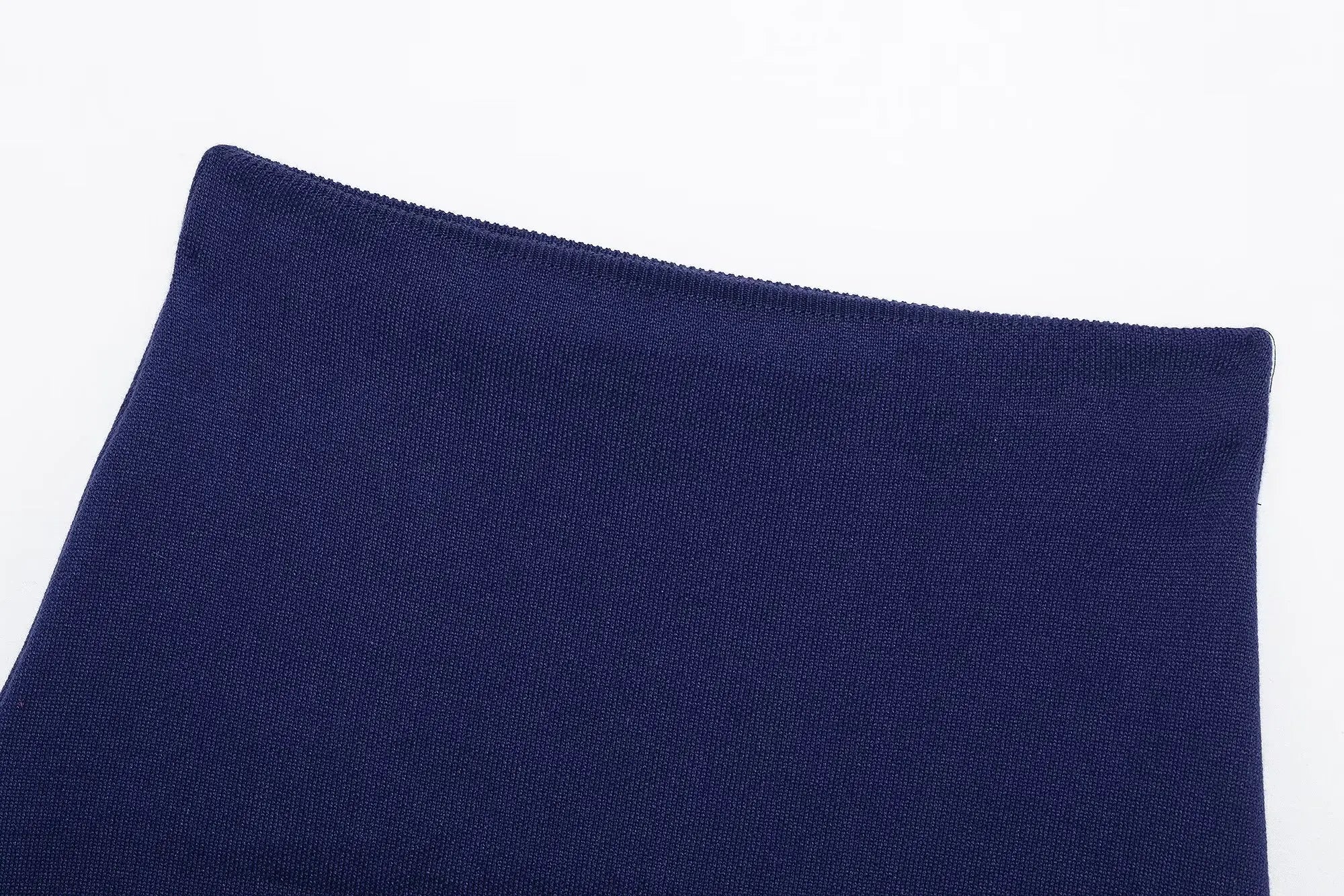 Casual Blue Knitted Women Sweater Set Long Sleeve O Neck Cardigan with Sheath Mini Skirt Stylish Spring Summer Outfit