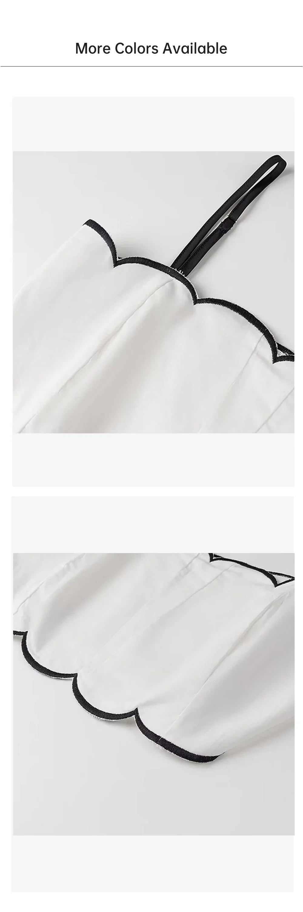 Casual Women's Fashion Solid Color Cotton Hemp Embroidered Set Dress Summer Lightweight Simple Stylish Design