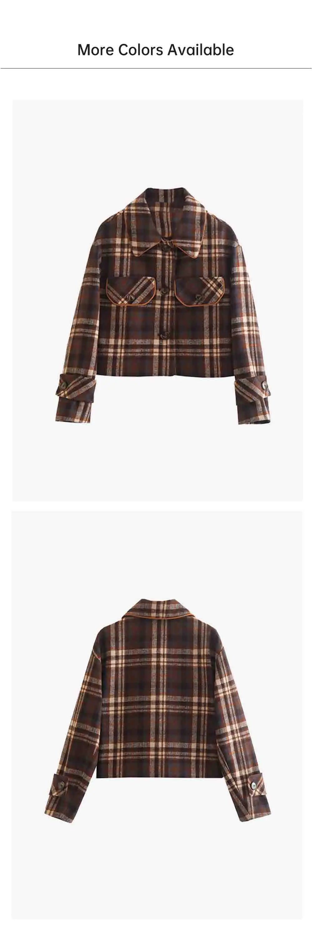 Casual Women's Fashion Round Neck Retro Pattern Long Sleeve Coat and Half Skirt Set for Elegant Layered Styling