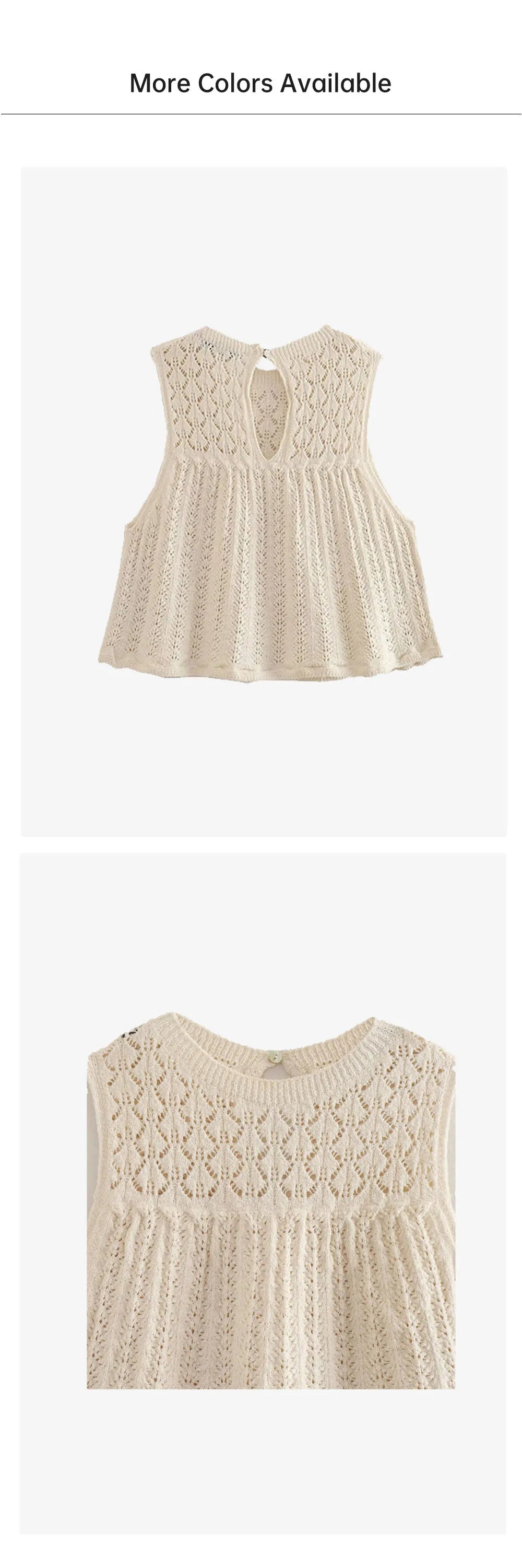 Women's Fashion Jacquard Hollow-Out Knitted Crop Top and Mini Skirt Set Stylish Slim Fit Two-Piece Outfit for Casual and Office Wear