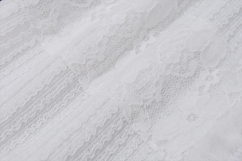 Sexy Y2K Ruffle Tiered Mini Skirt and Tie Front Top Two Piece Matching Set for Elegant Stylish Outfits