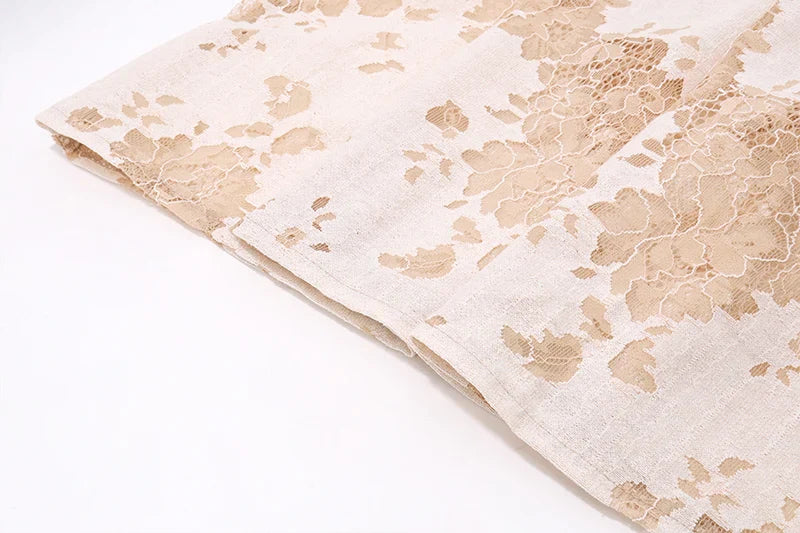 Elegant Printed Sleeveless Backless Spaghetti Strap Summer Party Dress for Women