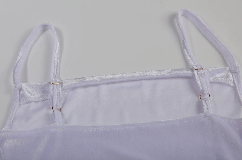 Sexy Slim Fit Split Strap Dress for Women, Elegant Spring and Summer Fashion Sundress with Flattering Silhouette