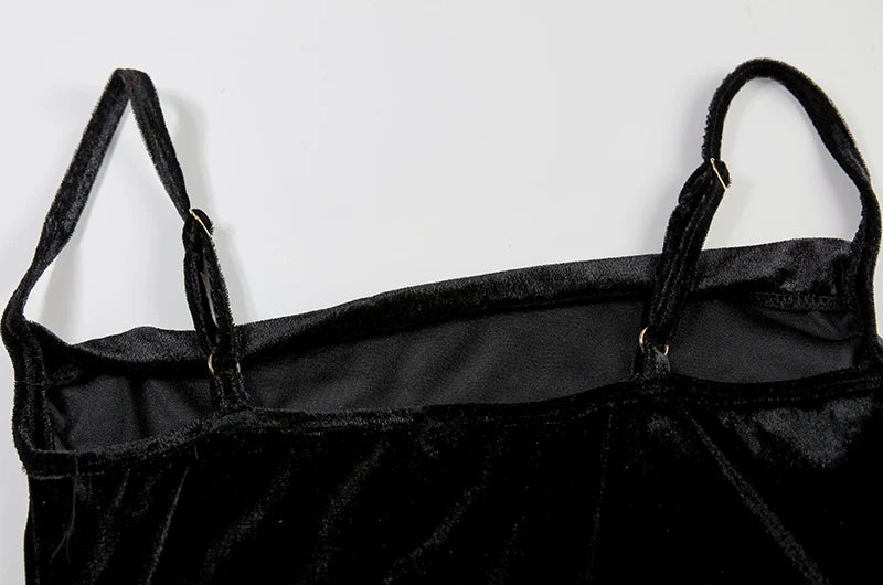 Sexy Slim Fit Split Strap Dress for Women, Elegant Spring and Summer Fashion Sundress with Flattering Silhouette