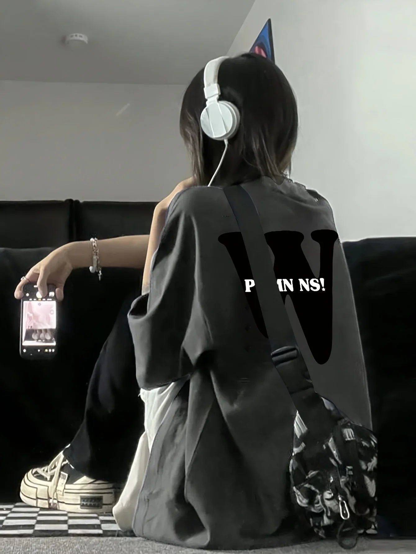 Stylish Korean Women's Cotton T-Shirt with Letter W Print Summer O-Neck Loose Fit Casual Tee in Multiple Colors