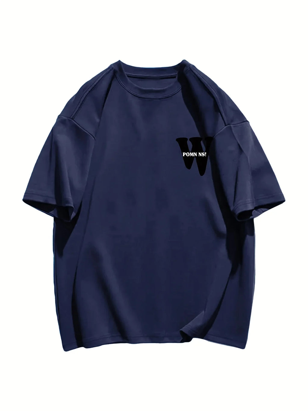 Stylish Korean Women's Cotton T-Shirt with Letter W Print Summer O-Neck Loose Fit Casual Tee in Multiple Colors