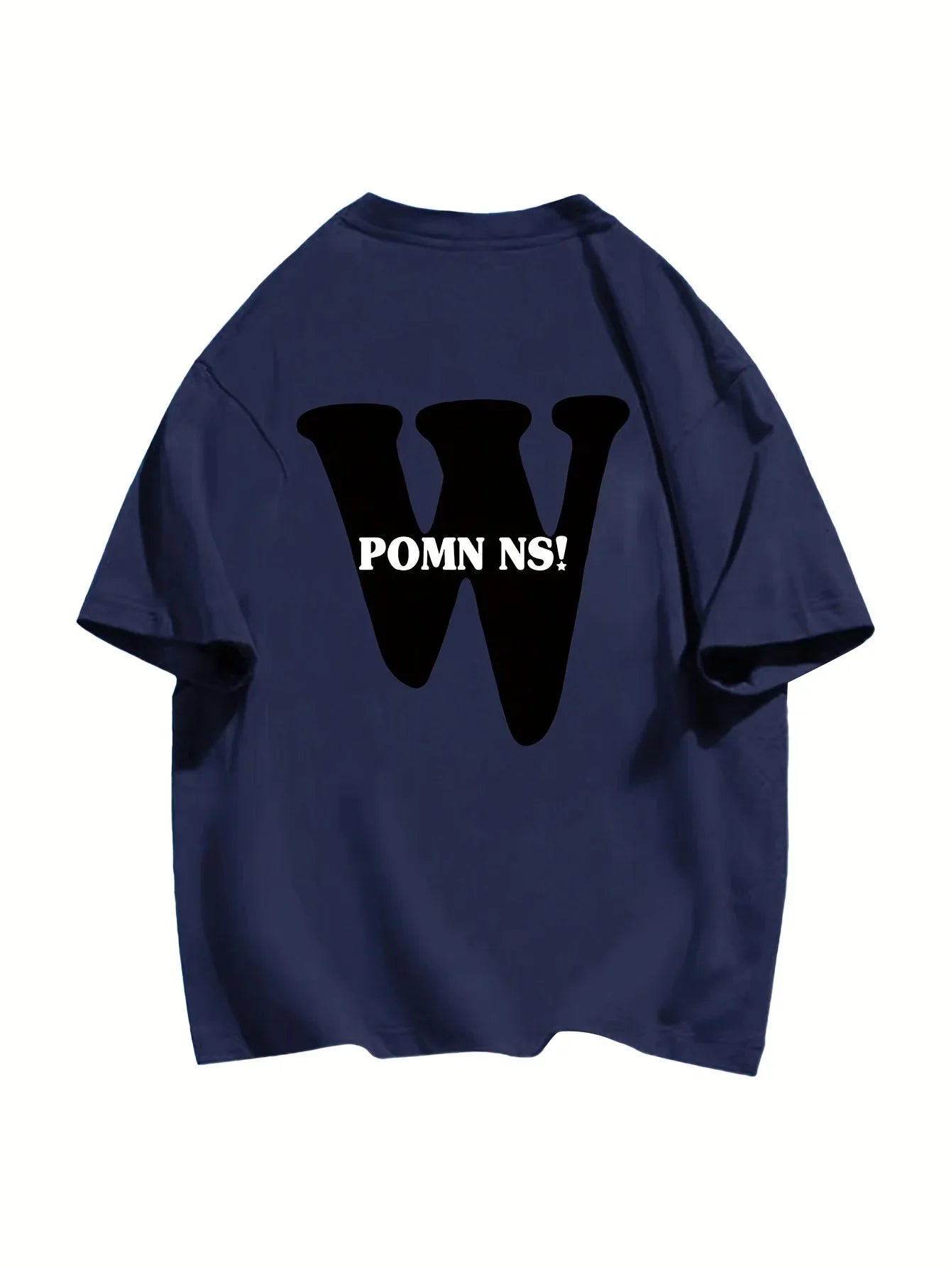 Stylish Korean Women's Cotton T-Shirt with Letter W Print Summer O-Neck Loose Fit Casual Tee in Multiple Colors