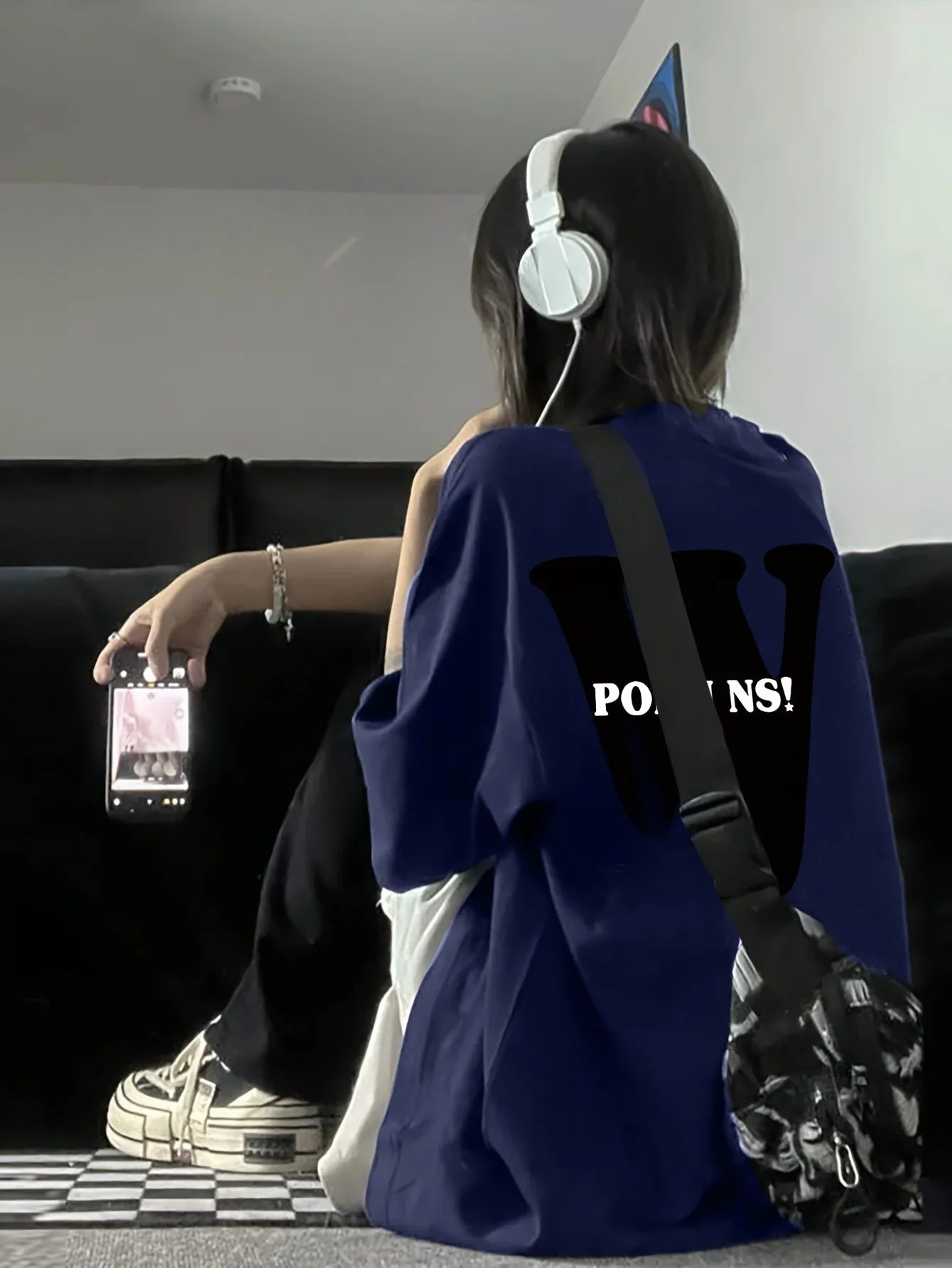 Stylish Korean Women's Cotton T-Shirt with Letter W Print Summer O-Neck Loose Fit Casual Tee in Multiple Colors