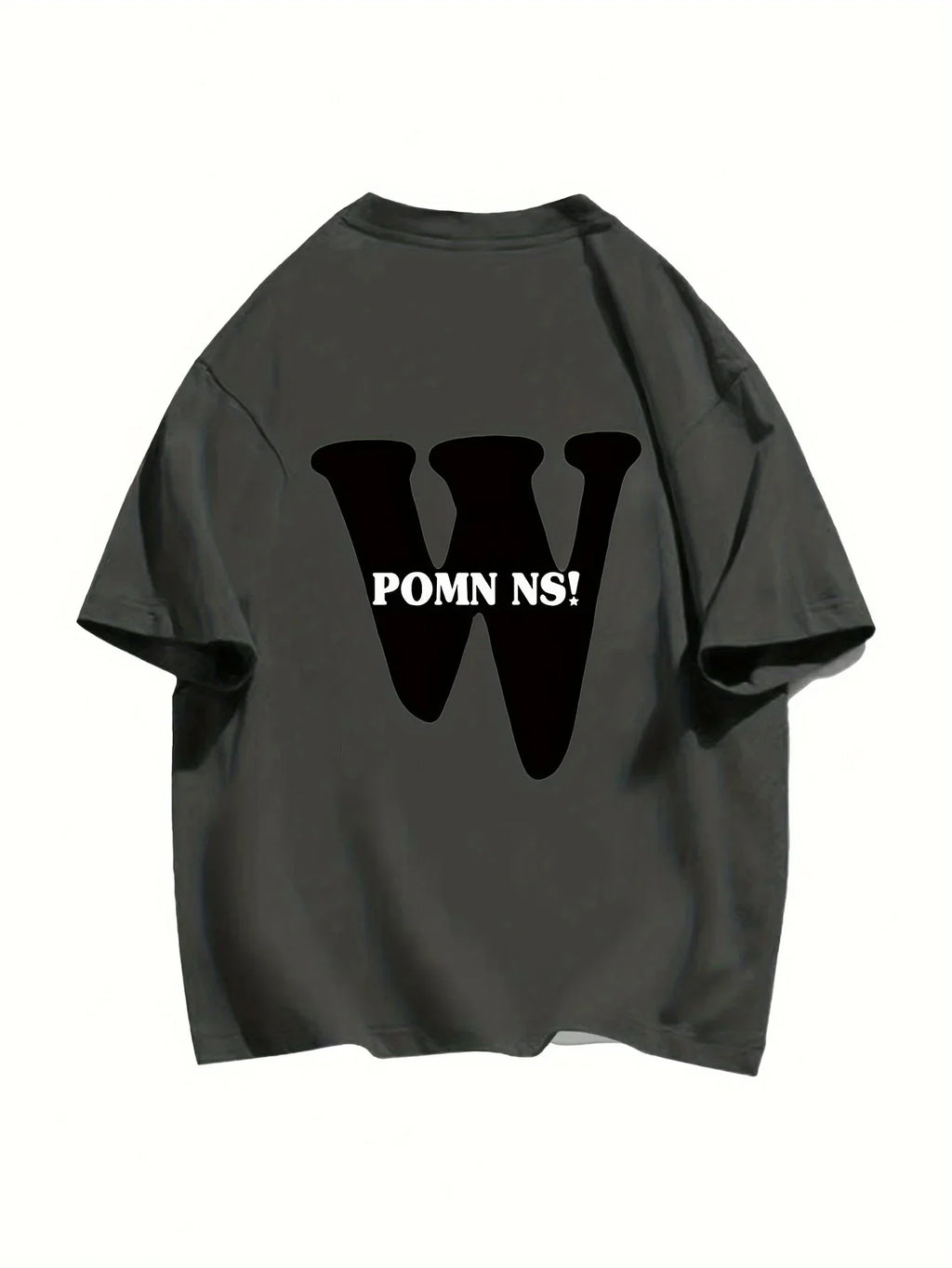 Stylish Korean Women's Cotton T-Shirt with Letter W Print Summer O-Neck Loose Fit Casual Tee in Multiple Colors