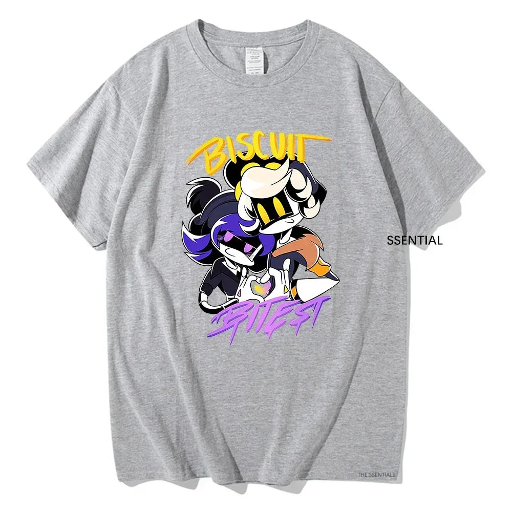 Vintage Graphic Anime Murder Drones T-Shirt for Women and Men Funny Manga Unisex High Quality Cotton Top