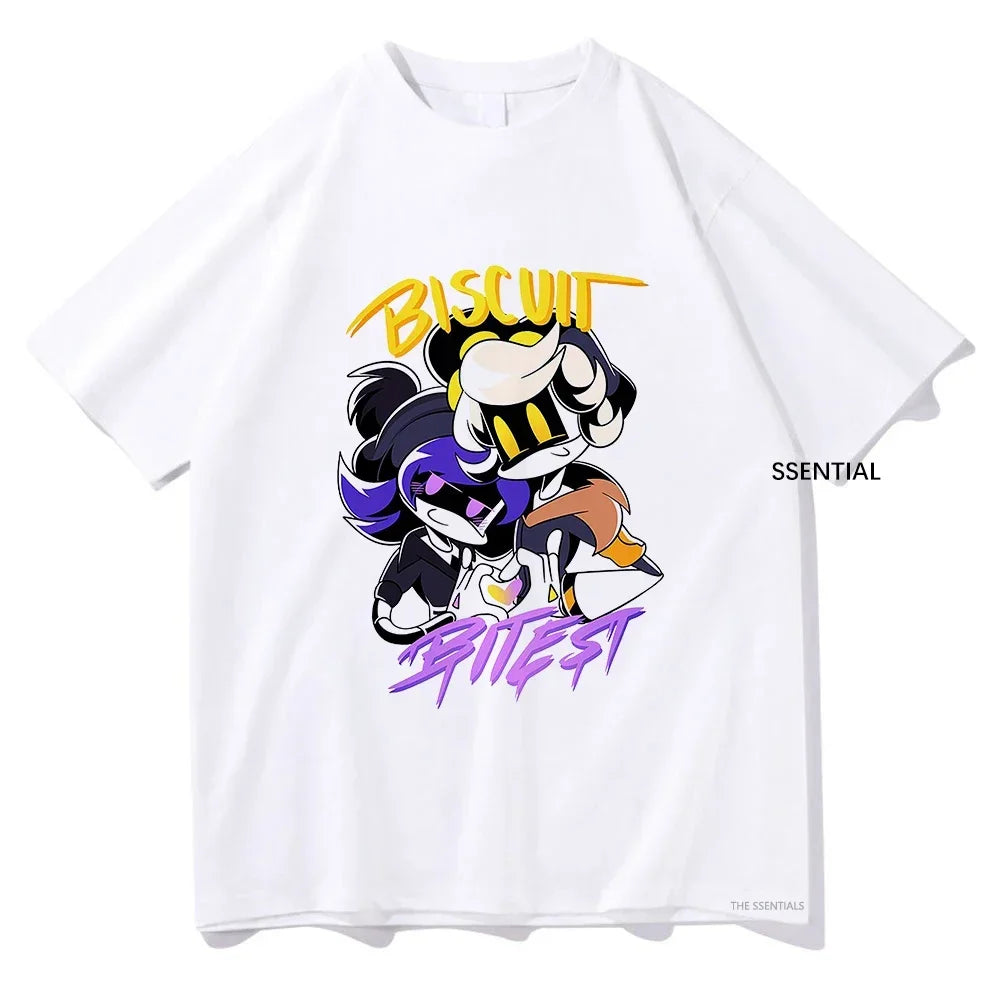 Vintage Graphic Anime Murder Drones T-Shirt for Women and Men Funny Manga Unisex High Quality Cotton Top