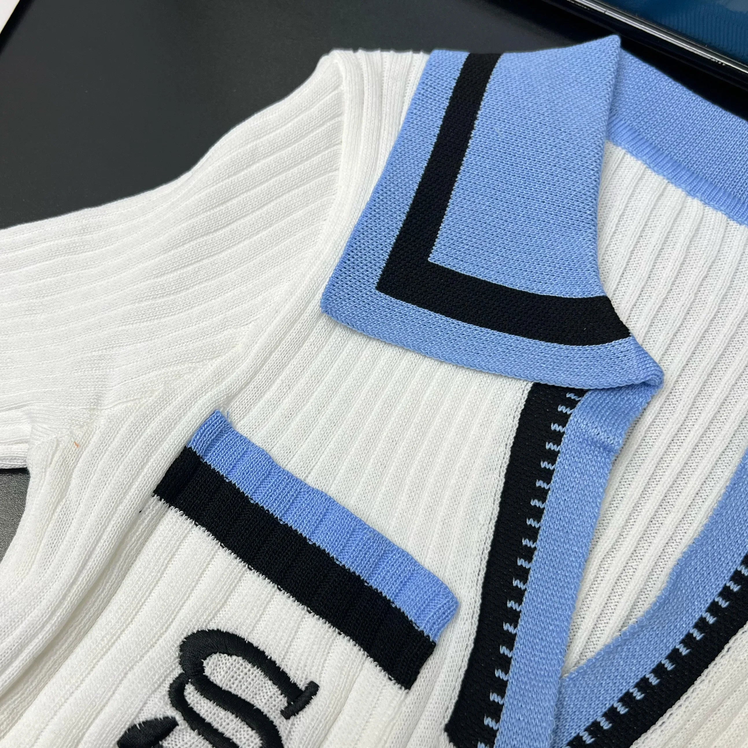 Chic Knit Maxi Dress for Women with Wrap Hips Elegant Embroidered Sweater Design for Office and Casual Wear