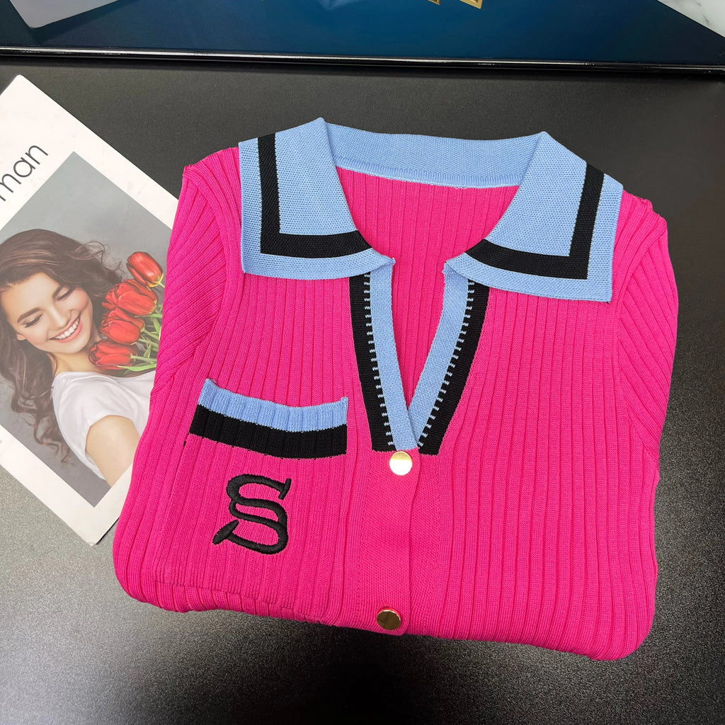 Chic Knit Maxi Dress for Women with Wrap Hips Elegant Embroidered Sweater Design for Office and Casual Wear