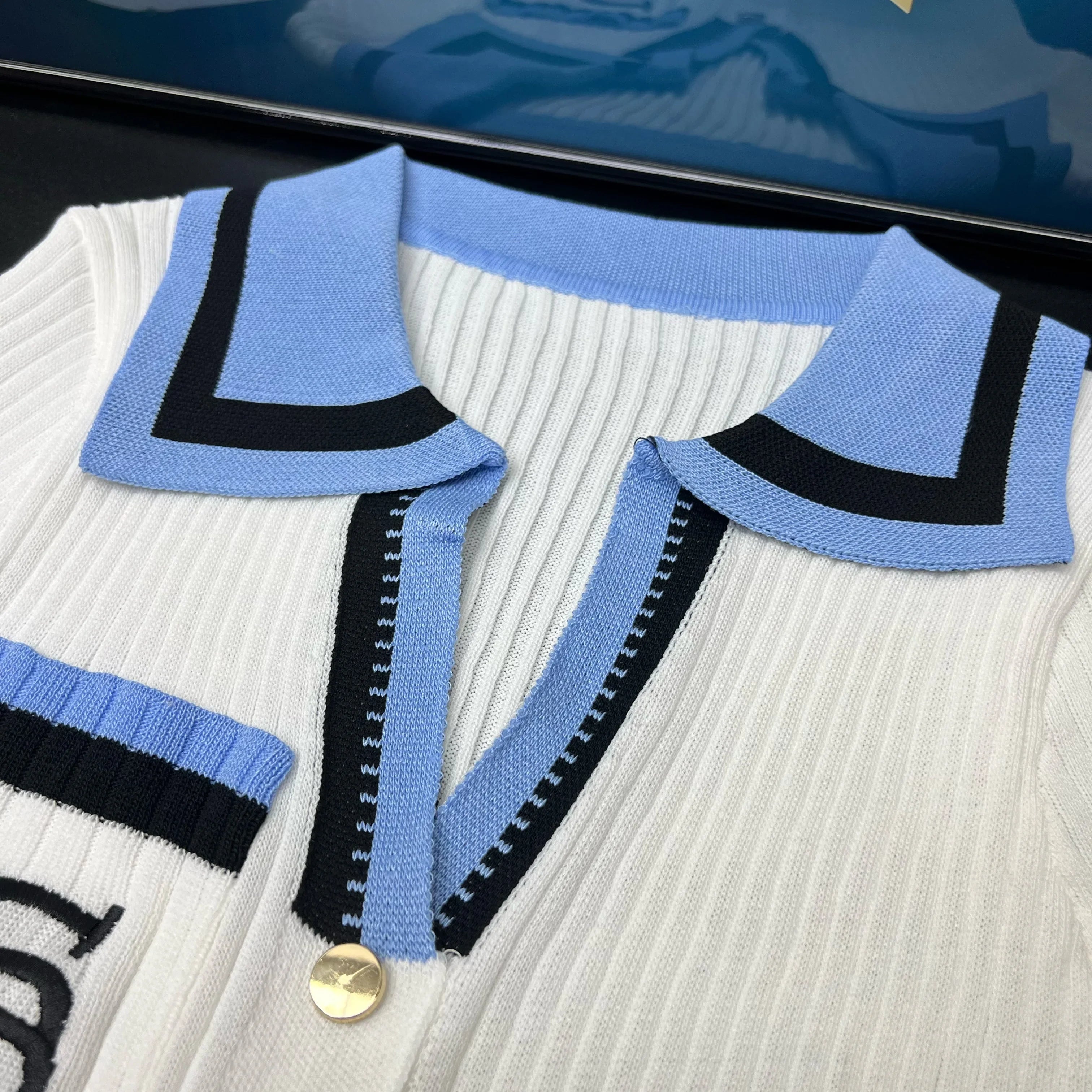 Chic Knit Maxi Dress for Women with Wrap Hips Elegant Embroidered Sweater Design for Office and Casual Wear