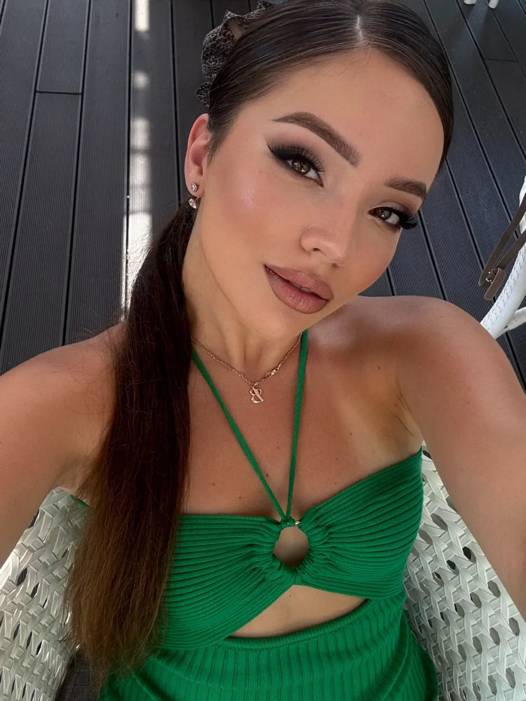 Chic Sexy Knitted Summer Dress with Hips Split Bodycon Fit for Women Elegant Party and Streetwear Outfits