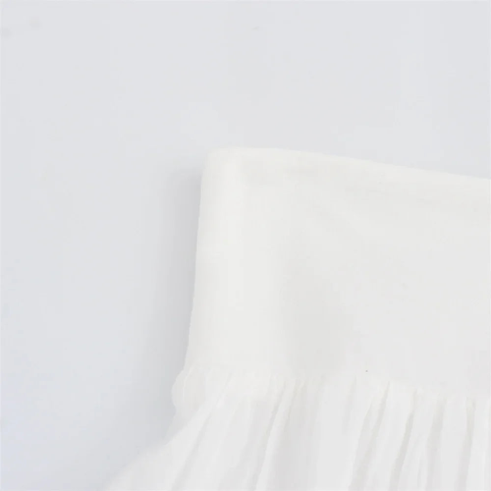 Women's Casual Loose Cloak Style Contrast Embroidered Shirt and Midi Skirt Fashion Set for Autumn