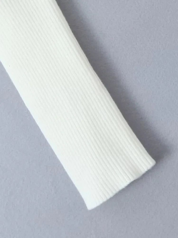 Women's Knitted Buttoned Long Sleeve Round Neck Cardigan with High Waist Pleated Leather Button Skirt Fashion Suit Set