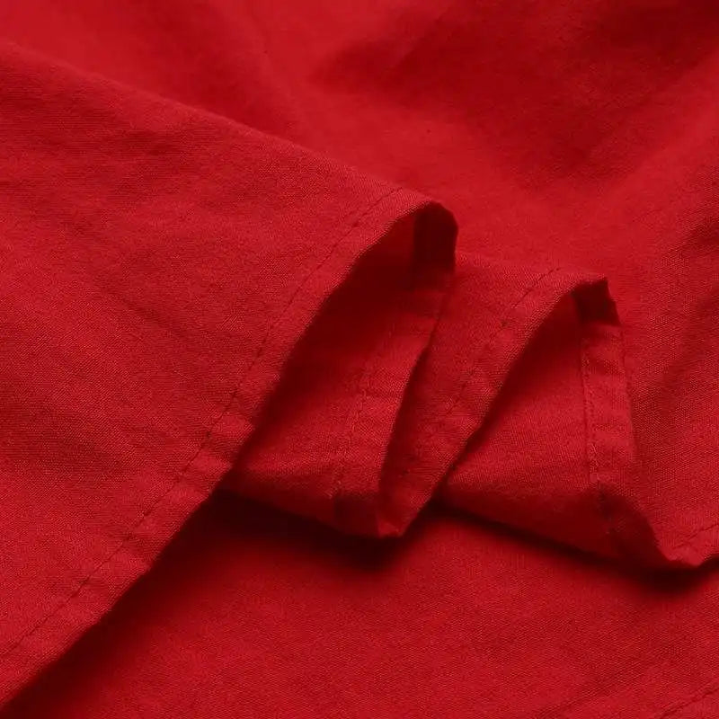 Elegant Solid Women's Summer Maxi Dress with Short Sleeves and O-Neck, Casual Loose Fit with Pockets for Family, Parties, and Holidays