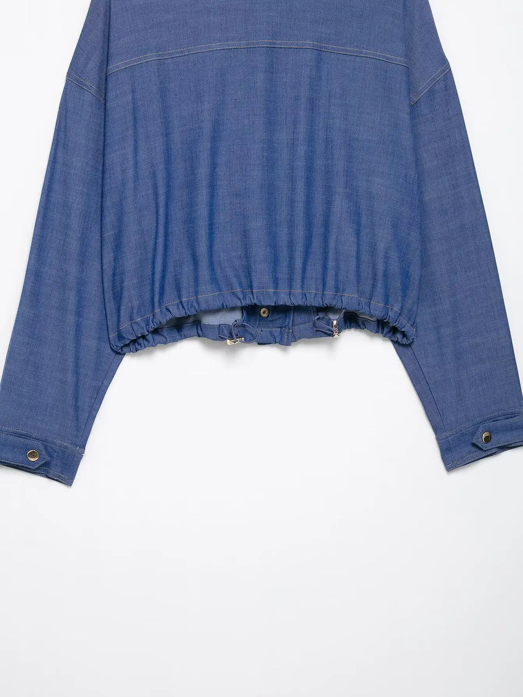 Women's Pilot Jacket and Skirt Set with Round Neck Long Sleeve Top, Belted Waist, Side Zipper Midi Skirt, Casual Chic Spring Summer Outfit