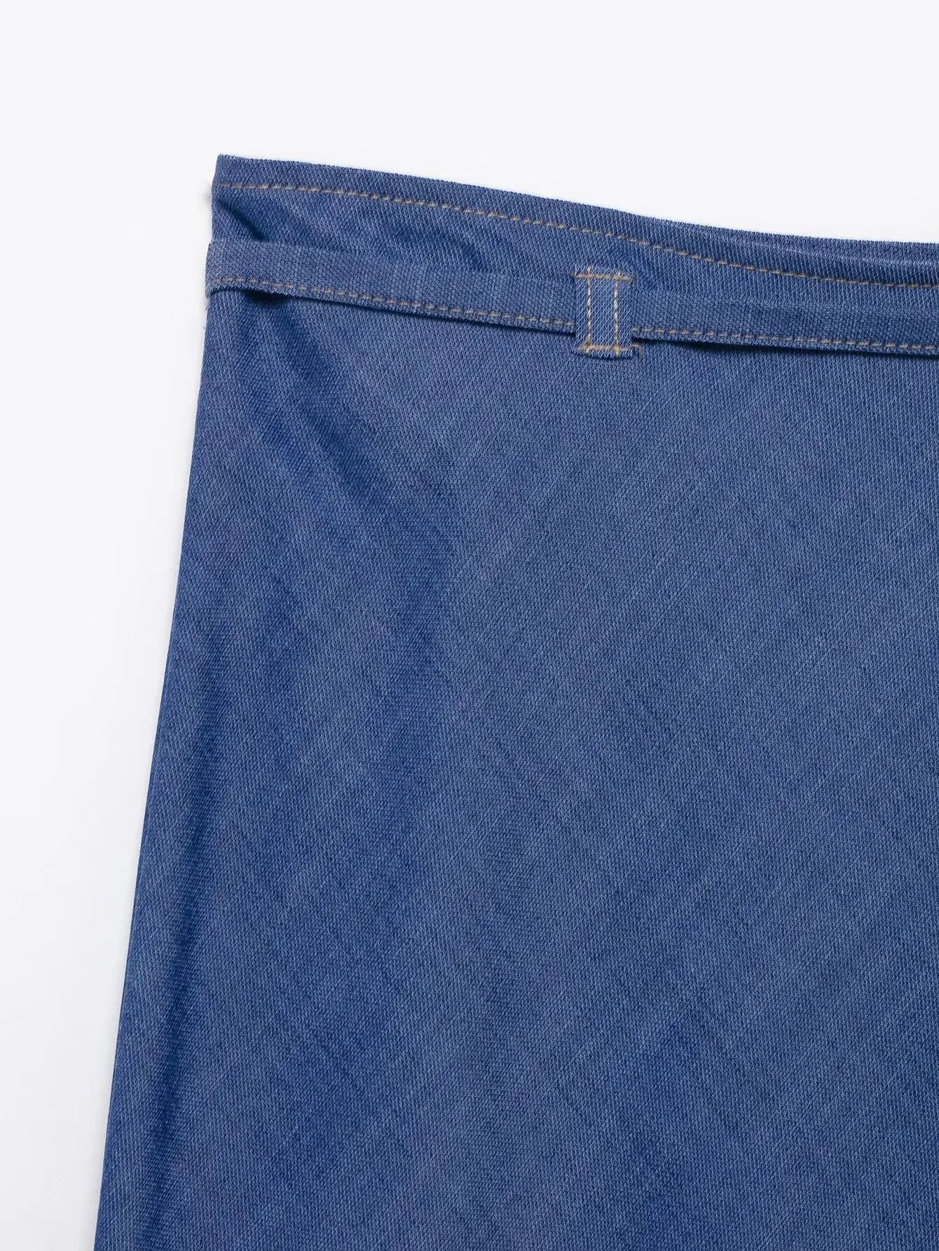 Women's Pilot Jacket and Skirt Set with Round Neck Long Sleeve Top, Belted Waist, Side Zipper Midi Skirt, Casual Chic Spring Summer Outfit