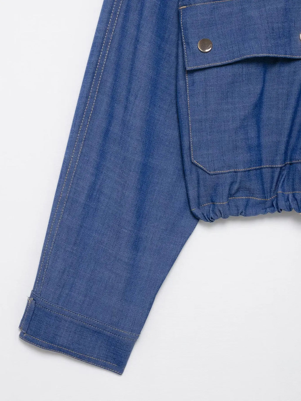 Women's Pilot Jacket and Skirt Set with Round Neck Long Sleeve Top, Belted Waist, Side Zipper Midi Skirt, Casual Chic Spring Summer Outfit